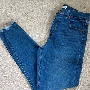 Loft Women's Blue Skinny Denim Jeans Regular